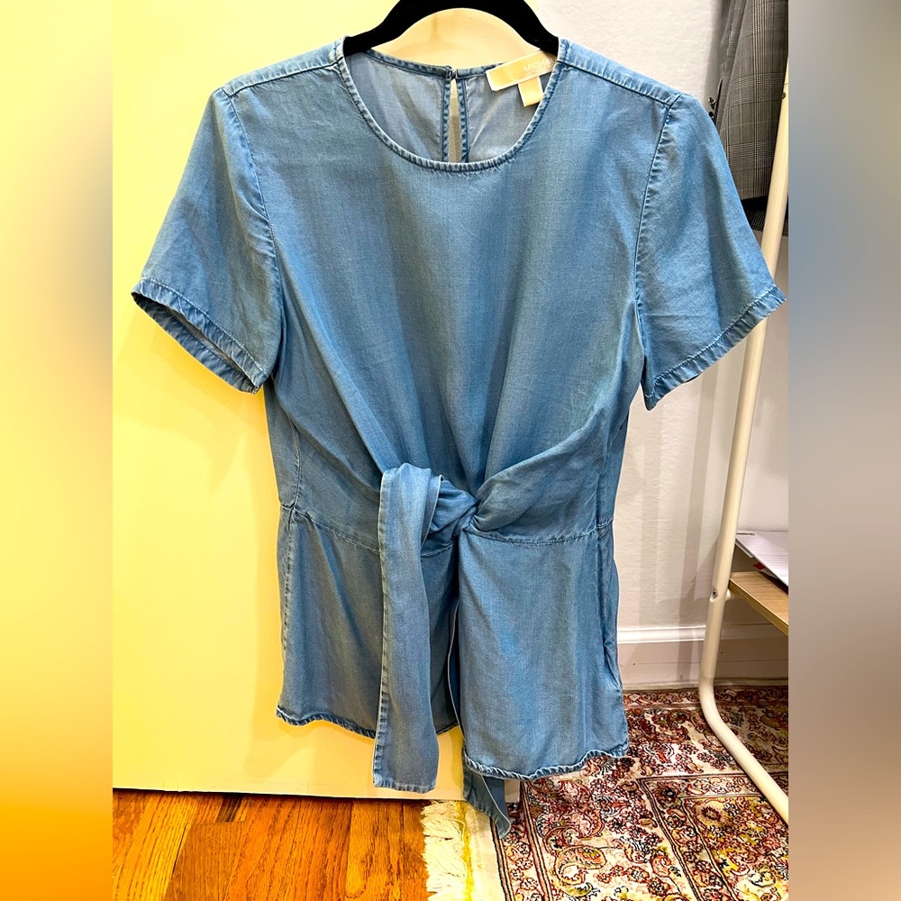 Denim Michael Kors top